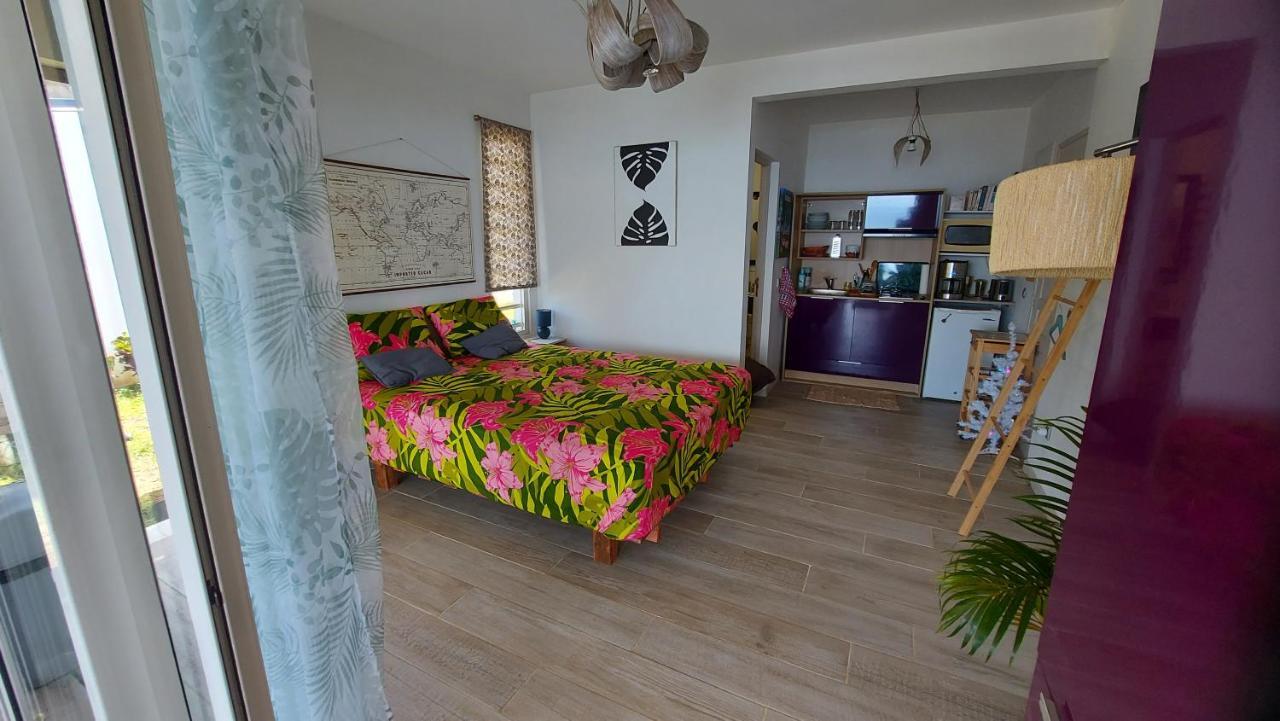 Studio Vaimiti Pour 2 Personnes Vue Mer Et Moorea Fa'a'ā Extérieur photo
