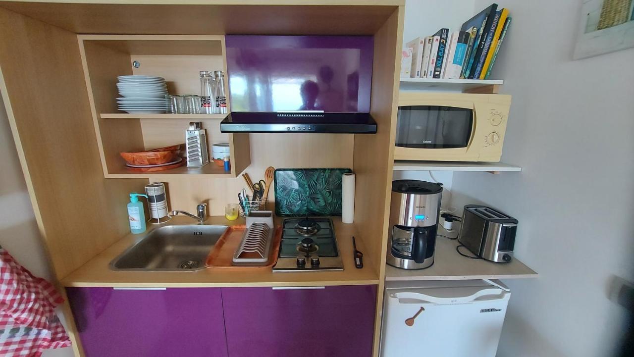 Studio Vaimiti Pour 2 Personnes Vue Mer Et Moorea Fa'a'ā Extérieur photo