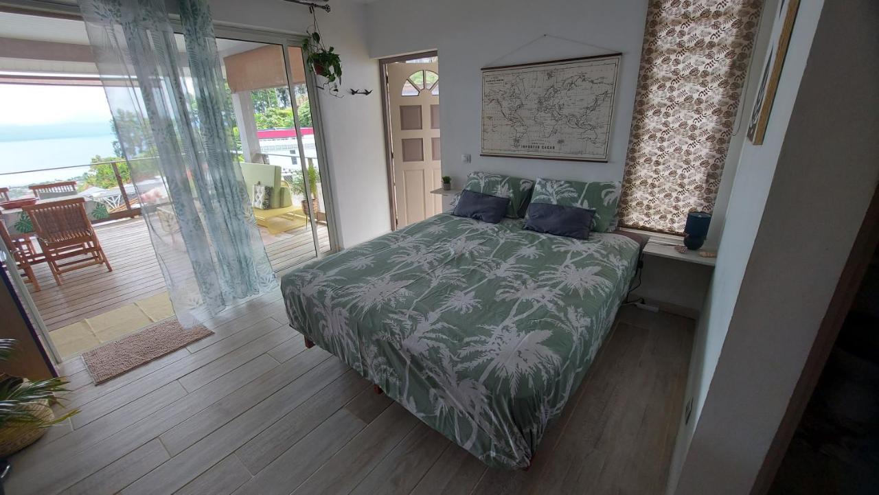 Studio Vaimiti Pour 2 Personnes Vue Mer Et Moorea Fa'a'ā Extérieur photo