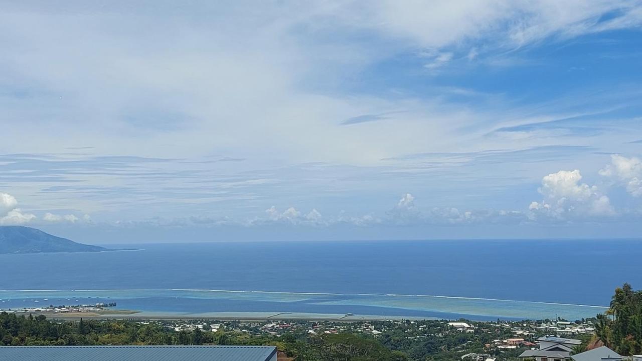 Studio Vaimiti Pour 2 Personnes Vue Mer Et Moorea Fa'a'ā Extérieur photo